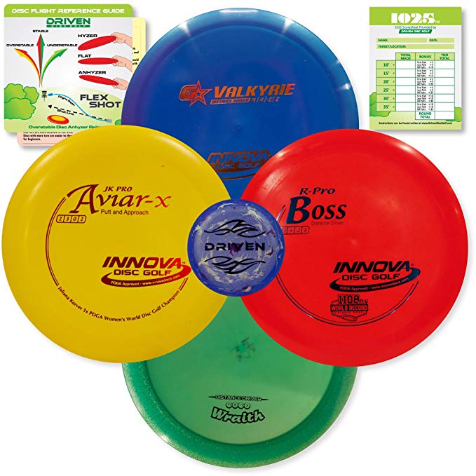 Innova Disc Golf Championship Set 4 World Record Breaking Discs in