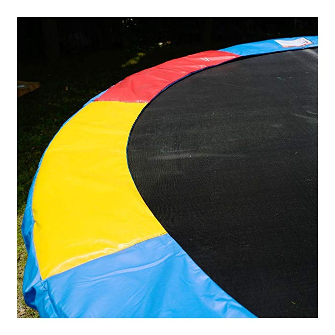 Multi Color 15 FT Trampoline Safety Pad EPE Foam Spring Cover Frame Replacement