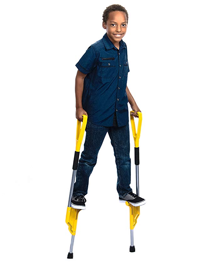 Hijax Advanced Size Stilts for Active Kids (Platinum) Made-In-America