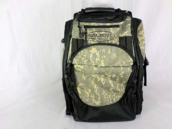 Ember 1.0 Disc Golf Backpack with Salient Disc Logo (Camo)