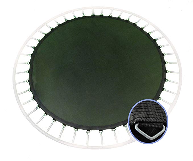 Upper Bounce Jumping Surface for 12' Trampoline with 72 V-Rings for 5.5
