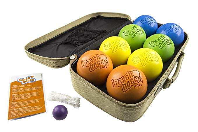 SeaTurtle Sports Luxury Beach Bocce Ball Crack and Rust Proof Set