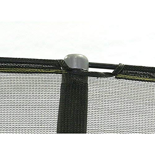 Net for 15ft Trampoline Enclosure using 5 Poles and Sleeves - JumpPod