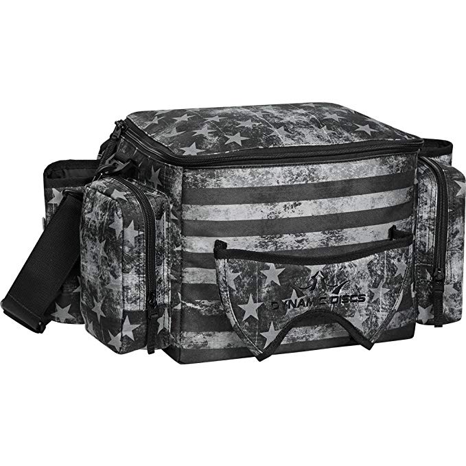 Dynamic Discs Soldier Cooler Disc Golf Bag Insulated Cooler Compartment Adjustable Shoulder Strap 2 Drink Holders and Pockets