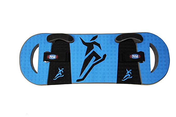 NSI Trampoline Bounceboard Limited Edition Blue with Black Footbed