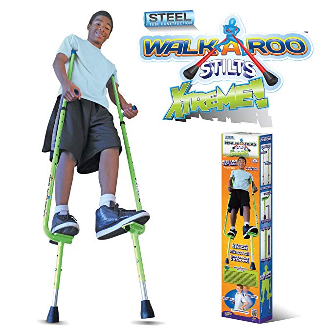 WALKAROO XTREME Steel Balance Stilts with Height Adjustable Vert Lifters by Air Kicks