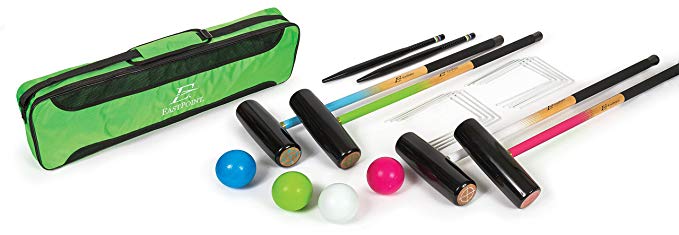 EastPoint Sports 4-Player Croquet Set with Carrybag