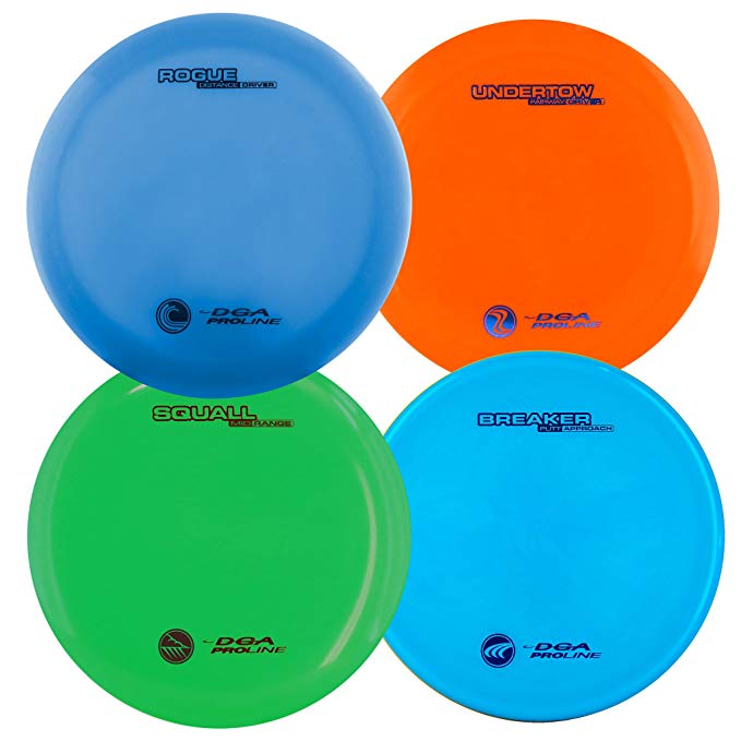 DGA Disc Golf Set – Pro 4 Pack
